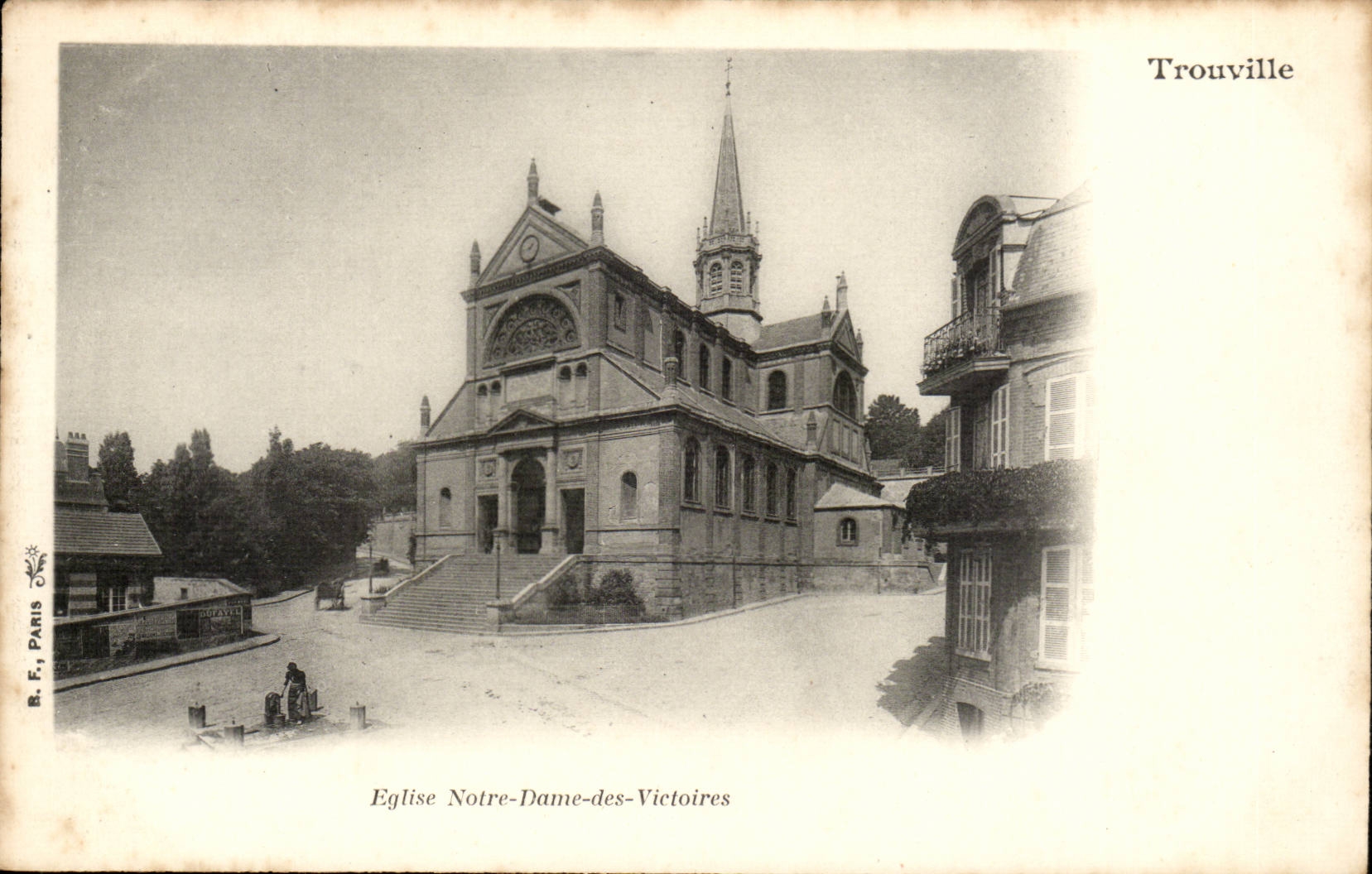 Église Notre-Dame-des-Victoires — Trouville — B. F. PARIS