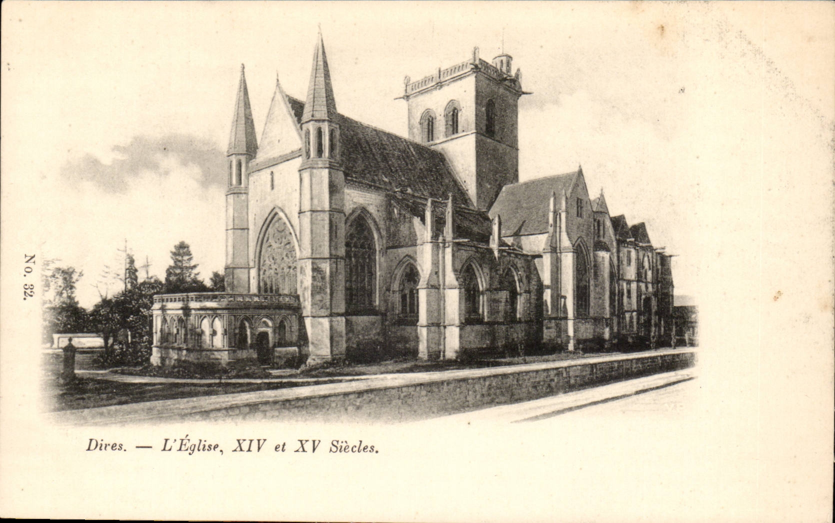 Dives CPA L'eglise (14 et 15eme)