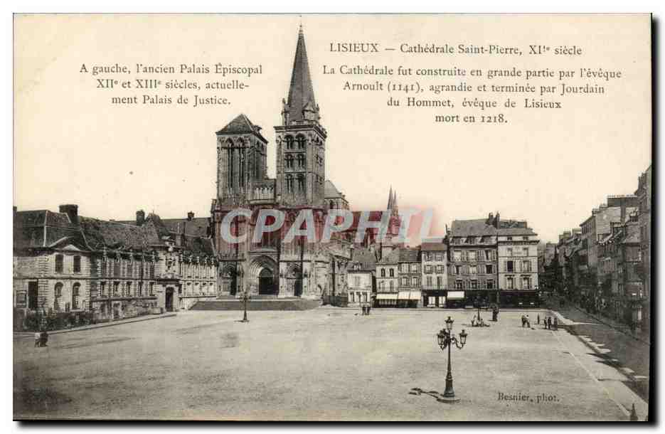 Lisieux CPA Cathedrale Saint Pierre 11eme