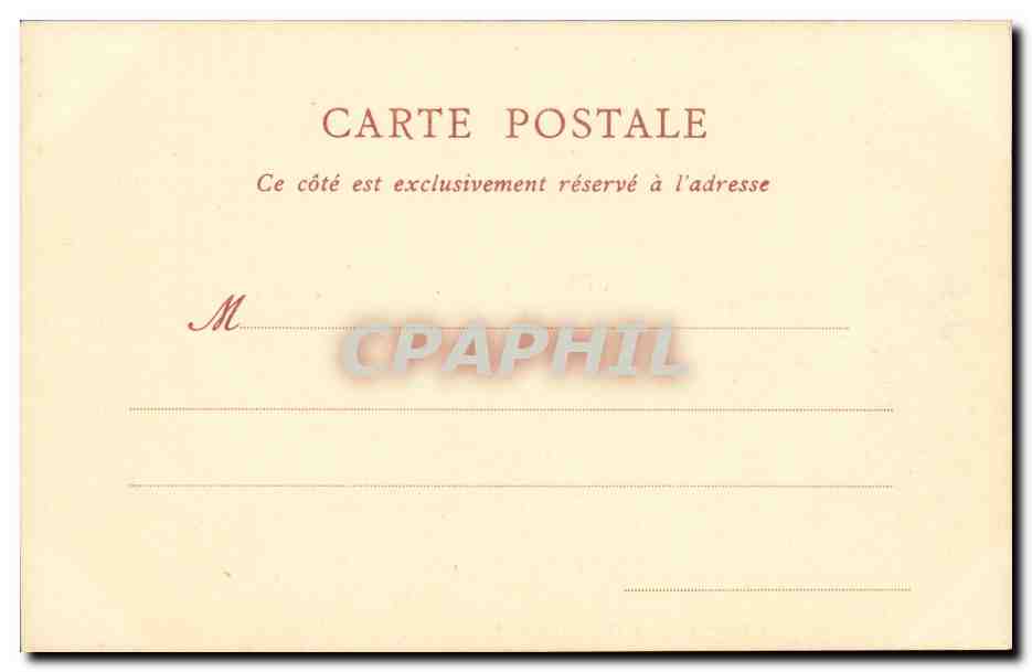 Orleans CPA Portail meridional de la CAthedrale  — Verso
