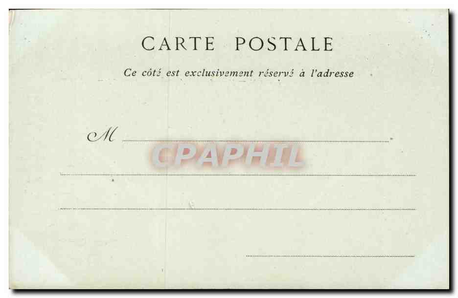 Orleans CPA SAlle des mariages a l'hotel de ville — Verso