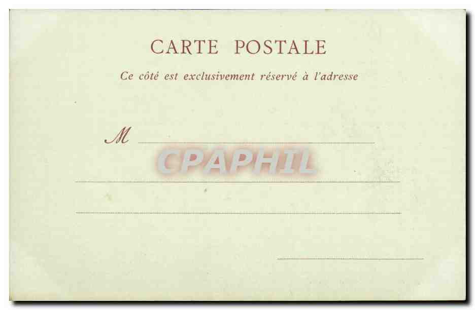 CPA Chateau de Blois Aile Francois 1er Soubassement du grand escalier — Verso
