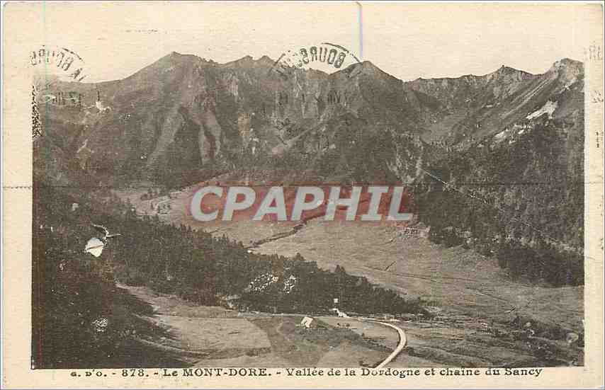 CPA LE MONT DORE-Vallee de la Dordogne et chaine du Sancy