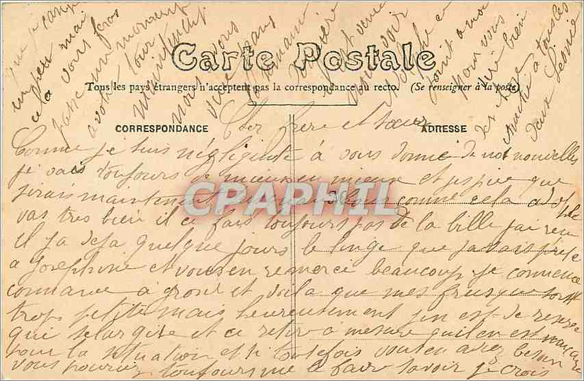 CPA Lyon- La Manécanterie (Maison des Chantres Xieme siecle) place St Jea — Rückseite