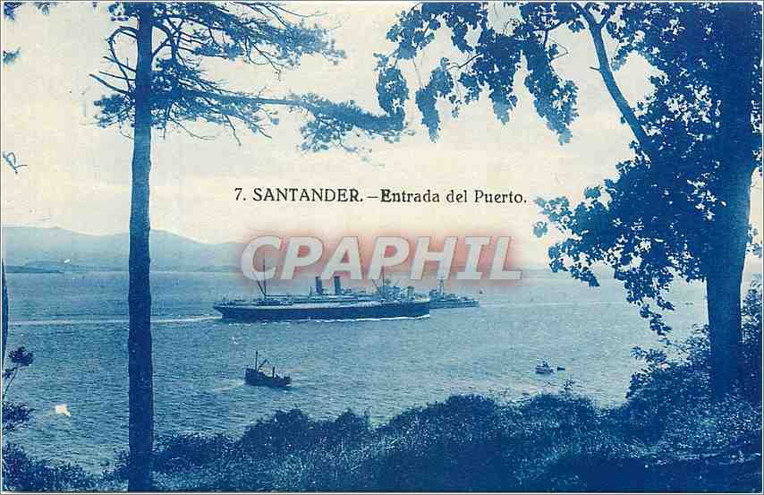 CPA SANTANDER-Entrada del Puerto Bateau