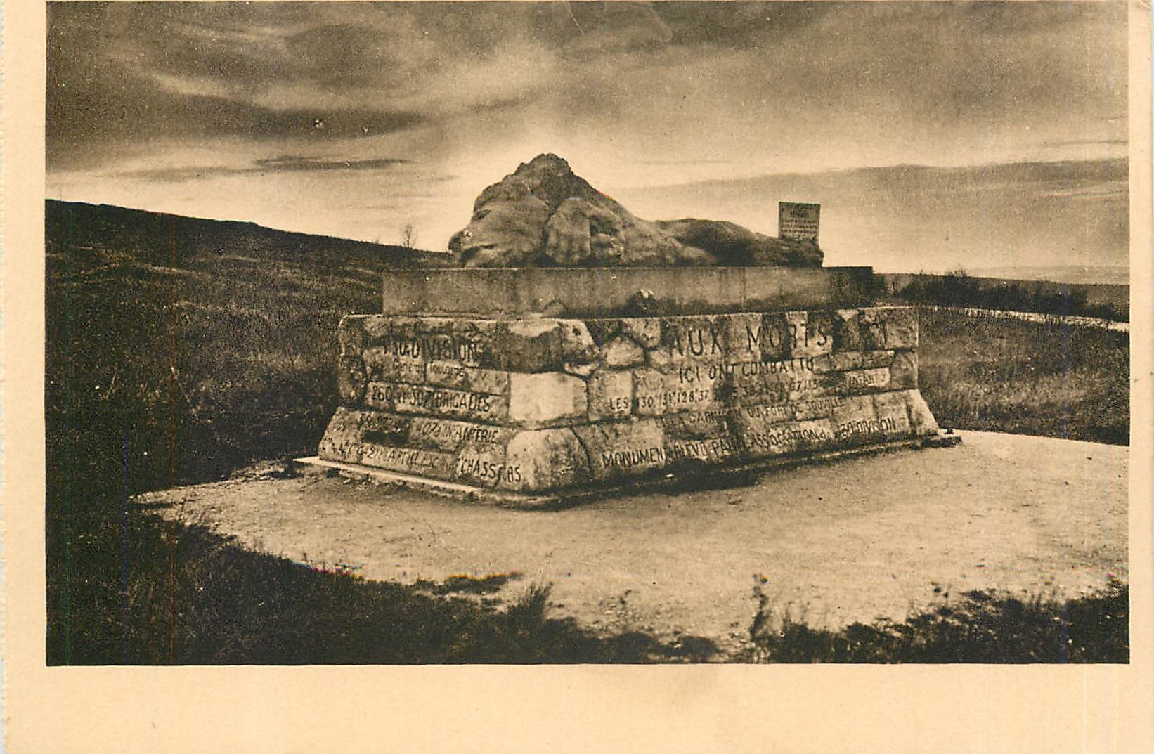 Memorial to the Dead — Intersection of Sainte-Fine — 130th Division Association
