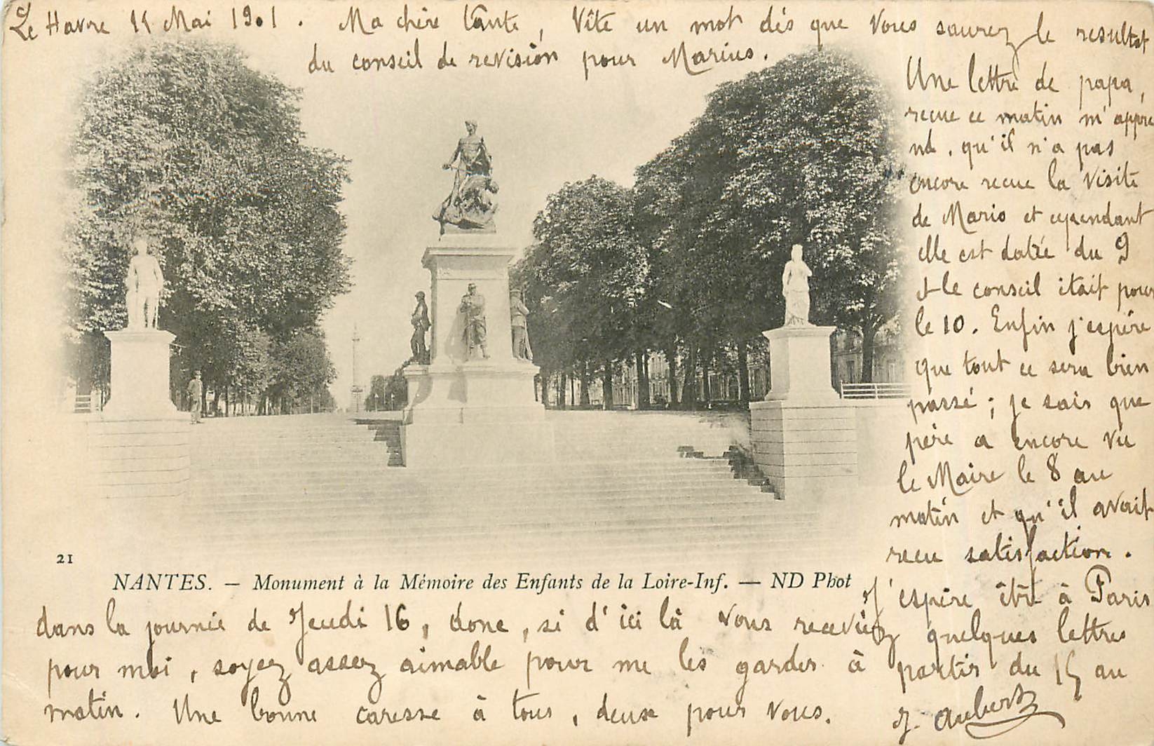 Nantes — Monument à la Mémoire des Enfants de la Loire-Inférieure — ND Pbot