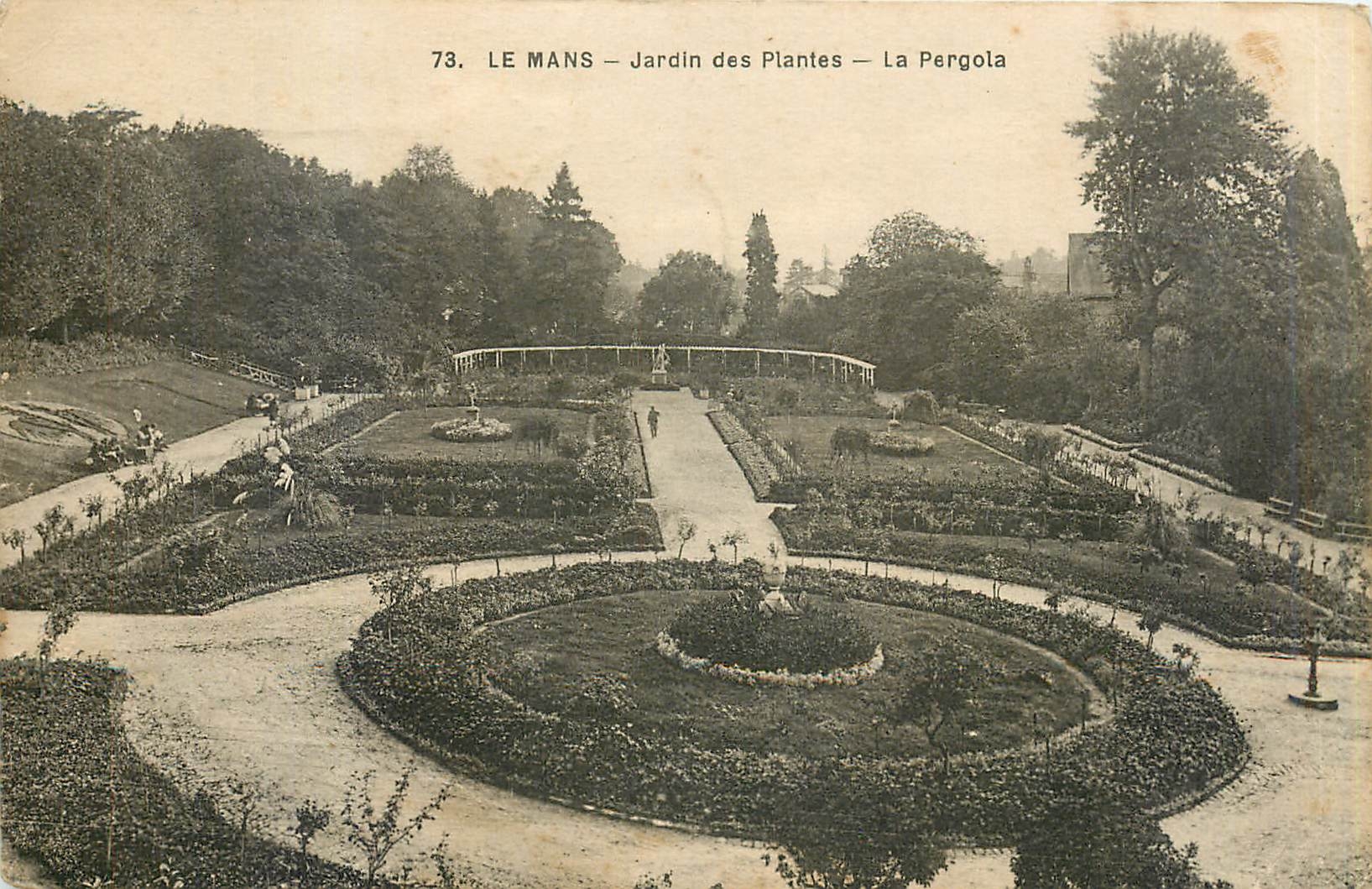 Le Mans — Jardin des Plantes — La Pergola