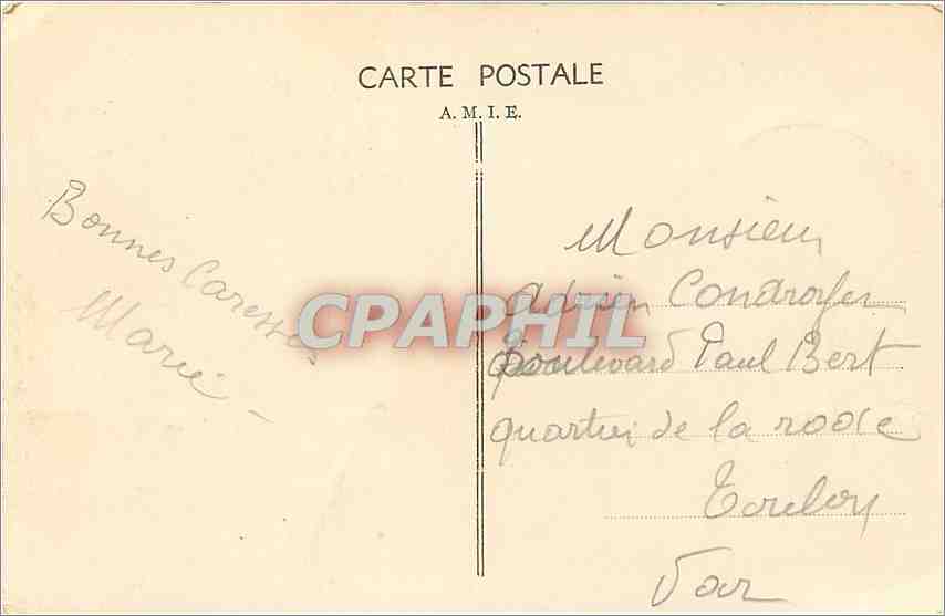 Die malerische Ardèche — Le Saut du Loup, zwischen SAINT-REMEZE und VALLON — Verlag Chandanson, Bazas — Rückseite