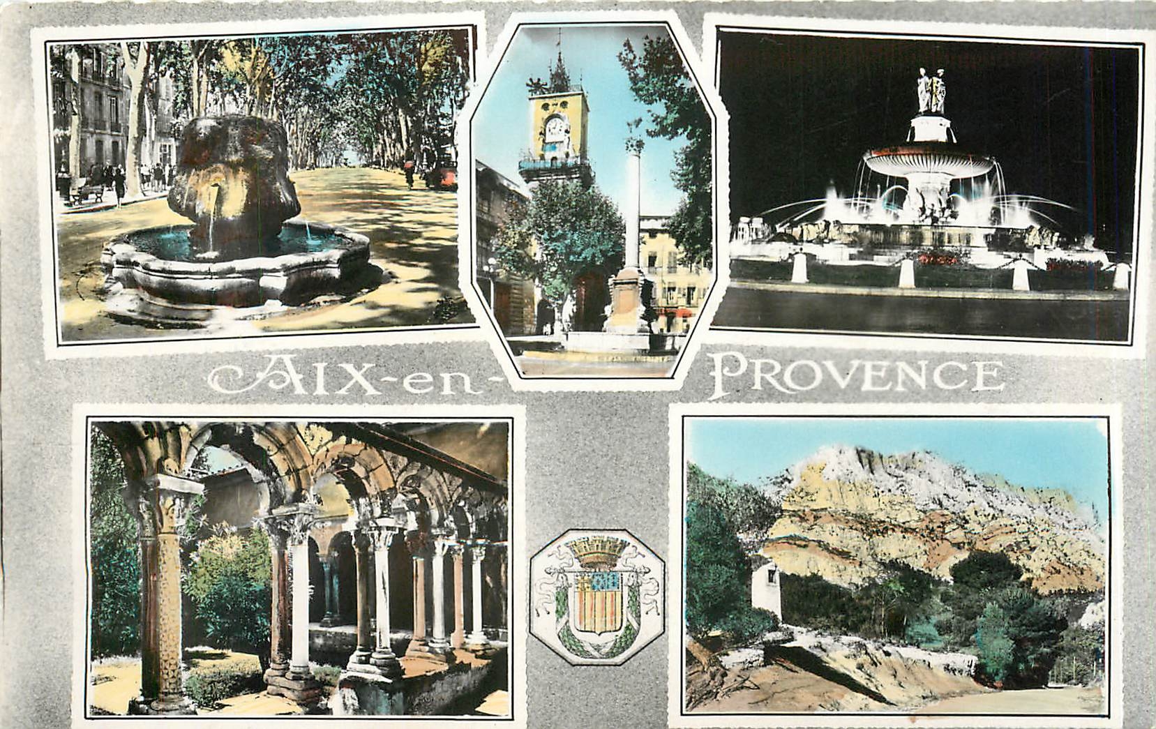 CPA La Cite du Roy rene. SOUVENIR D'AIX EN PROVENCE