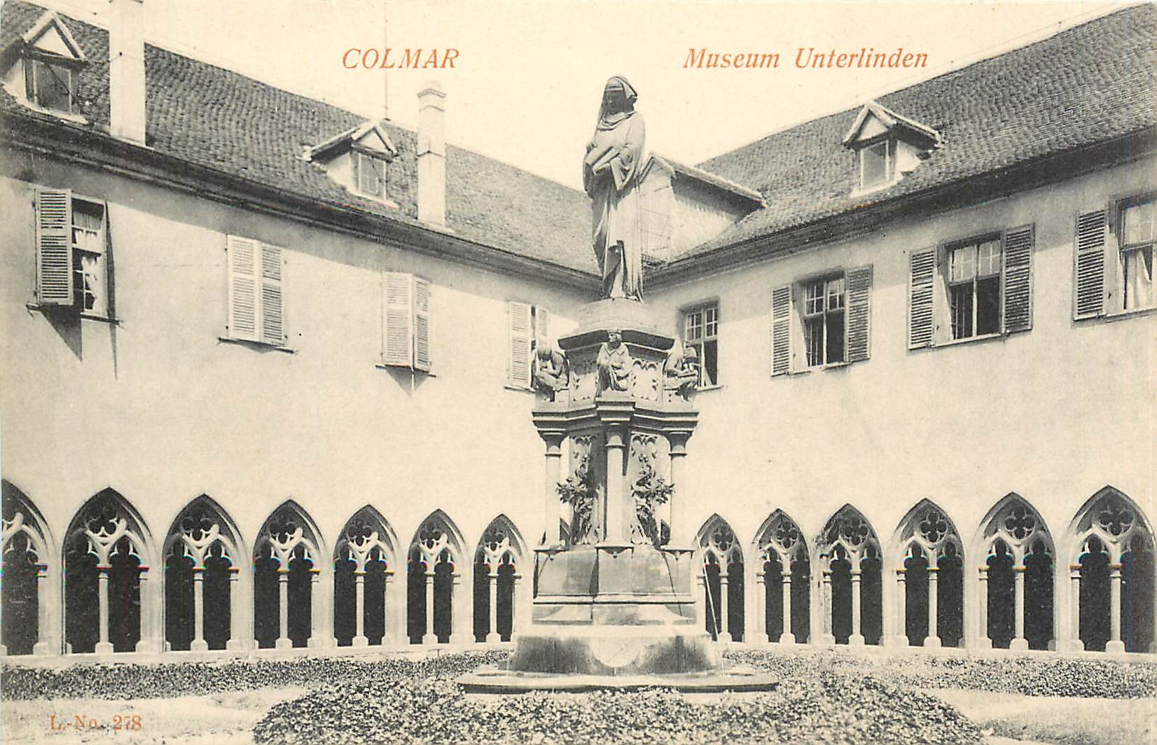 CPA COLMAR MUSEE