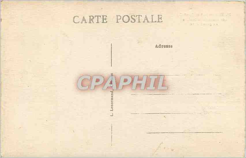 CPA romorantin (L et C) Les bords de la Sauldre.Le grand Pont — Rückseite