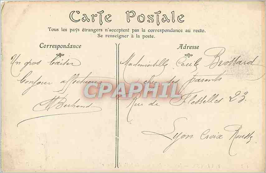 TOULOUSE. — Innenansicht des Großen Saals des Museums — Verlag Raymond, Nr. 128 — Rückseite