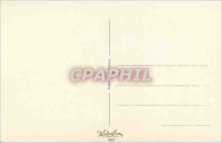 CPA VOEUX — Rückseite