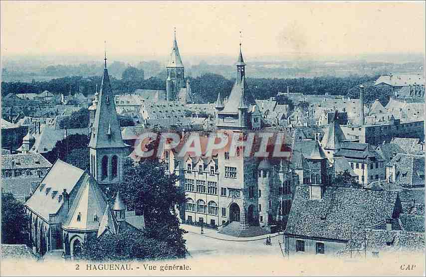Haguenau — Vue générale — CAP