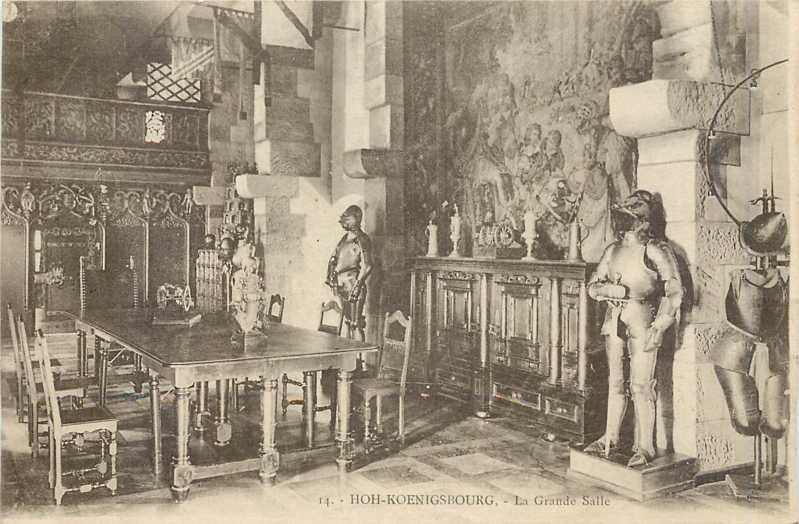 Hoh-Koenigsbourg - La Grande Salle — éditeur : Marque Déposée