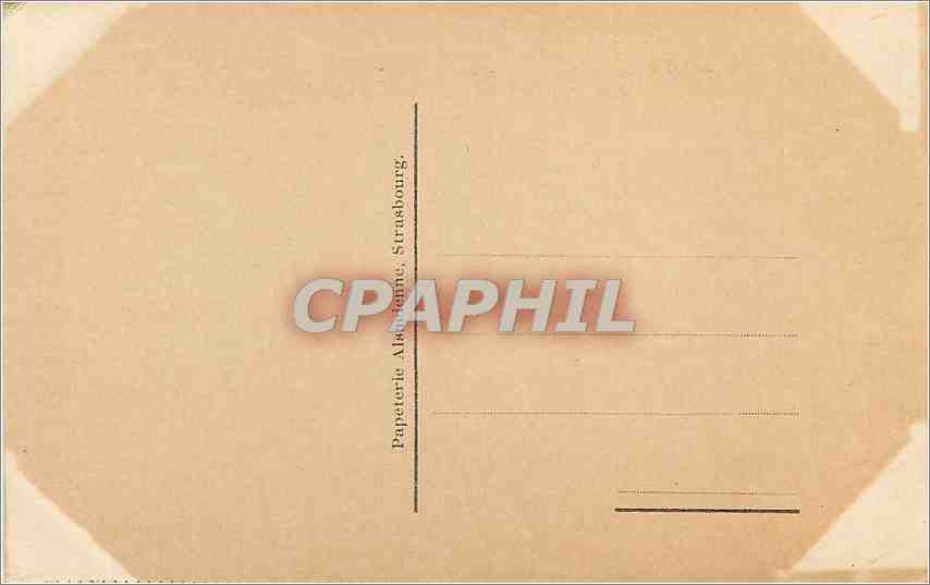 CPA STRASBOURG-PONT SAINT-GUILLAUME ET LE GYMNASE CATHOLIQUE — Verso