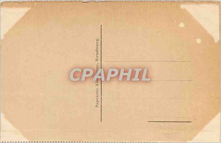 CPA STRASBOURG-BATEAUX-LAVOIRS-QUAI DES PECHEURS — Verso