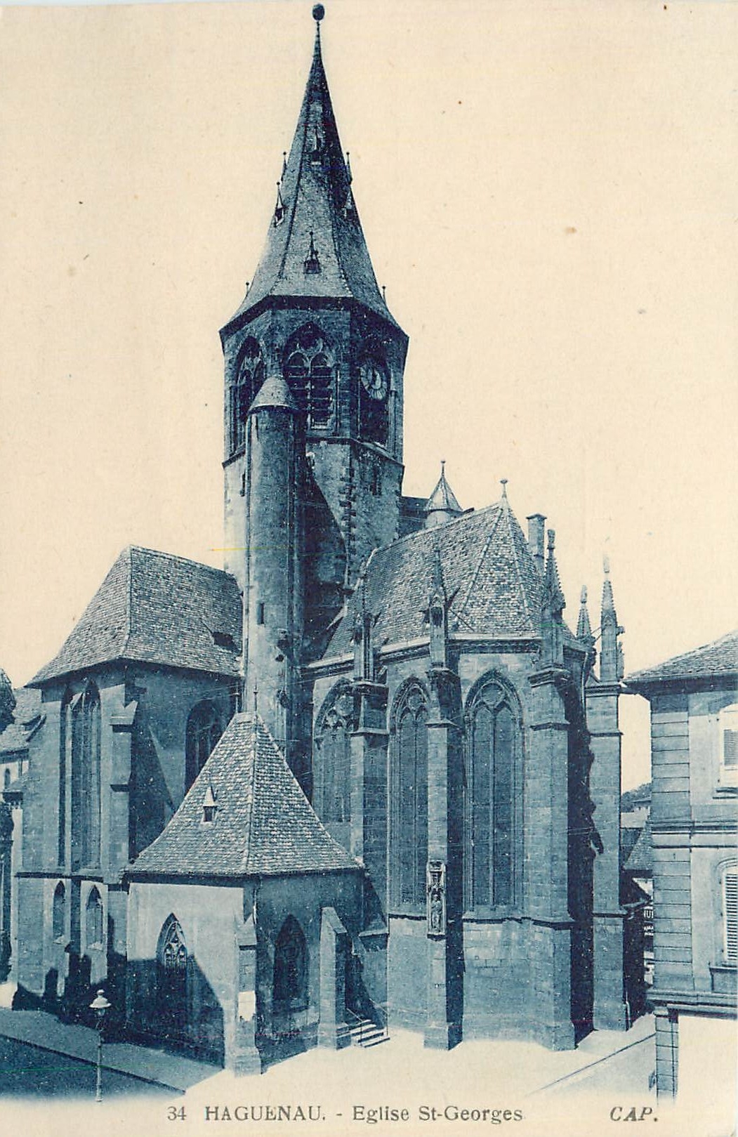 CPA HAGUENAU-Eglise St Georges