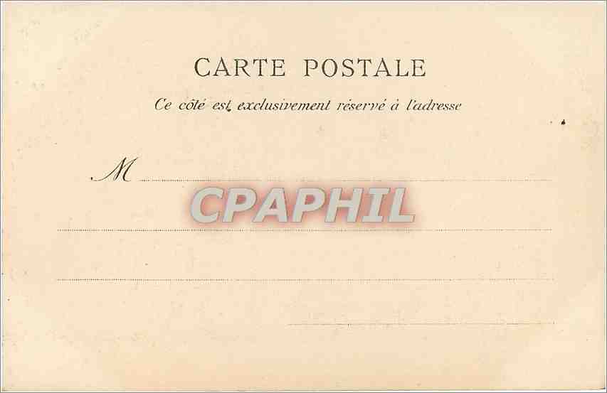 CPA Cote d'Emeraude-MONT SAINT MICHEL .La Refectoire G.F — Rückseite