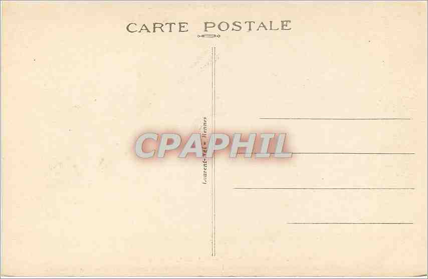 CPA Environs du Cap Frehel Le Fort La Latte — Rückseite