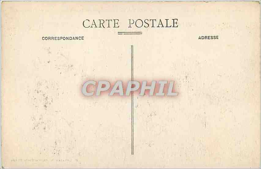CPA BAGNOLES- de-L'ORNE-Vue sur l'Etablissement thermal et l'Hotel des Thermes — Rückseite