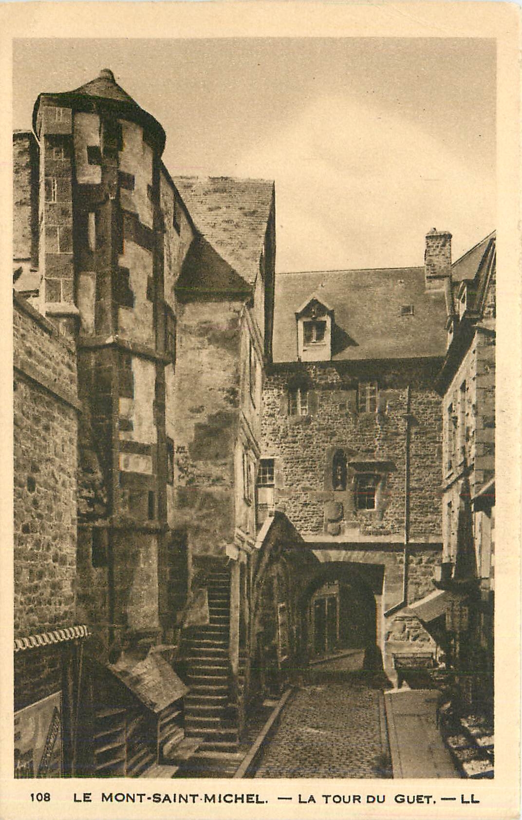 CPA LE MoNT SAIT MICHEL-LA TOUR DU HUET-LL