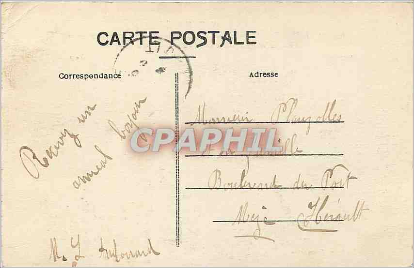 CPA LE TARN ILLUSTRE LE VIADUC DU VIAUR — Rückseite