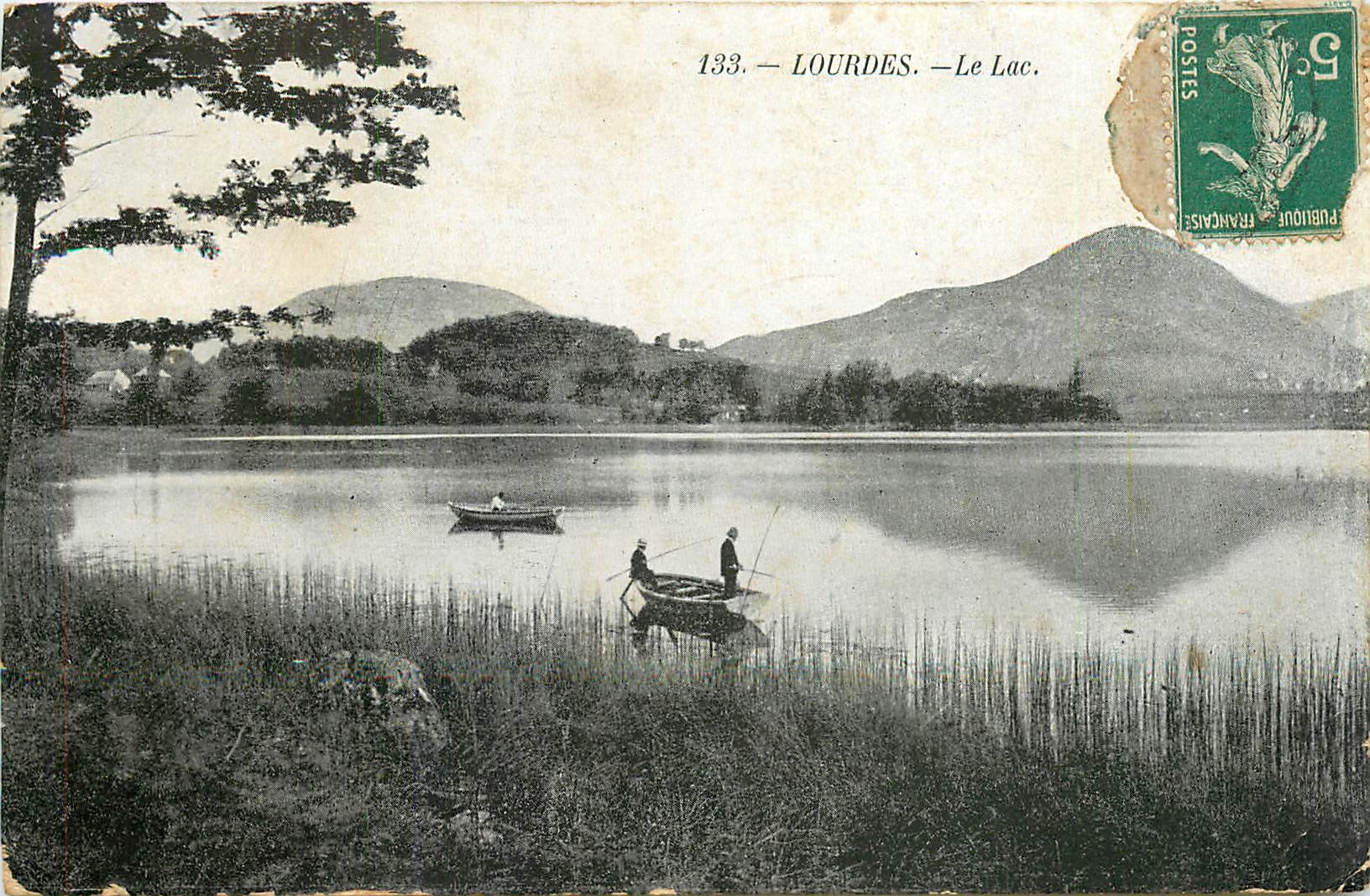 CPA LOURDES-Le Lac