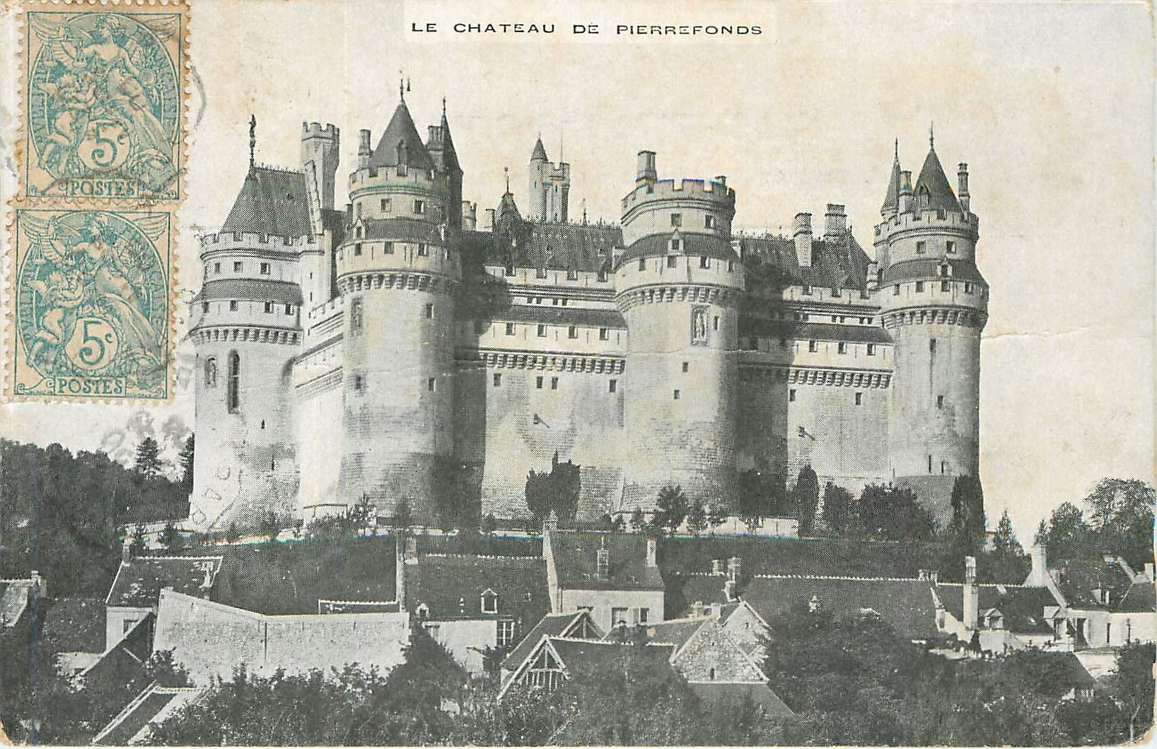 CPA LE CHATEAU DE PIERREFONDS