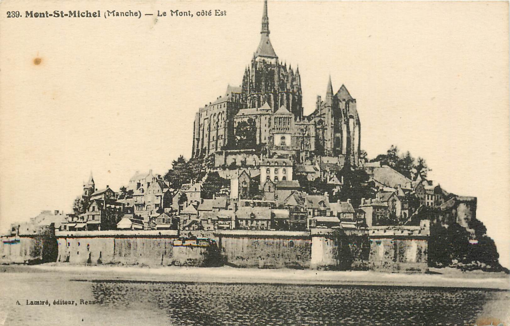 CPA MONT-ST-MICHEL (manche)