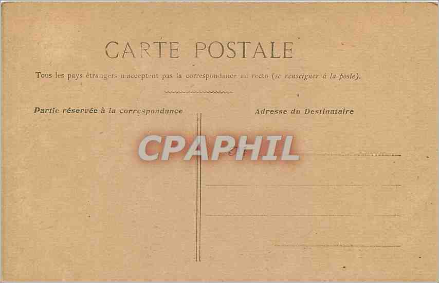 CPA Paris - LE TROCADERO — Rückseite