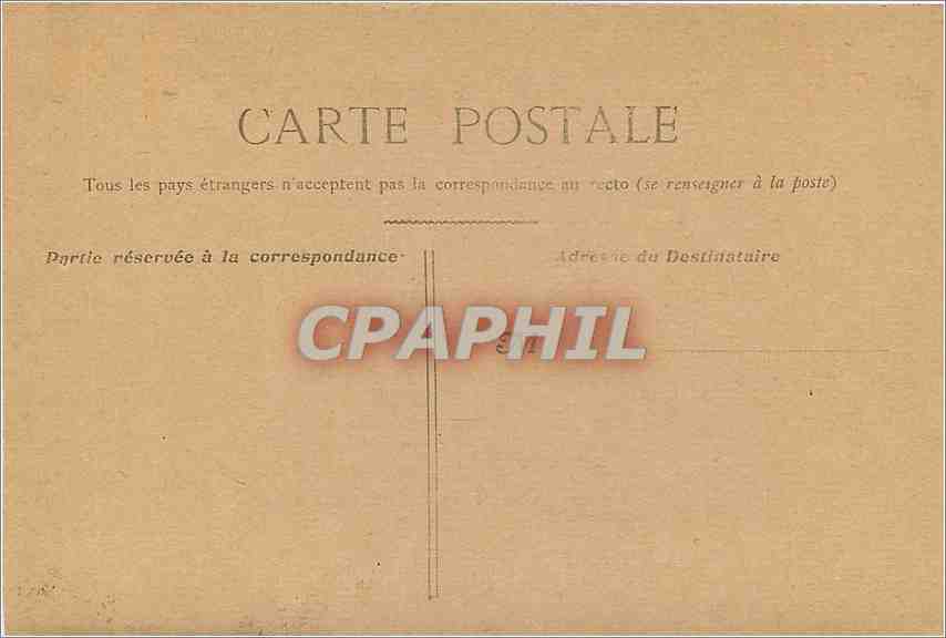 CPA Paris-Notre Dame — Rückseite
