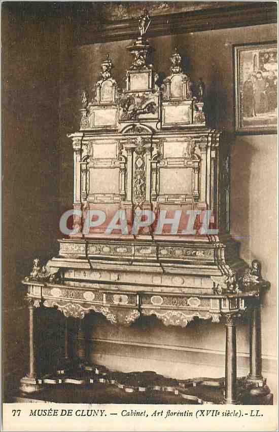 Musée de Cluny — Cabinet florentin (XVIe siècle) — LL
