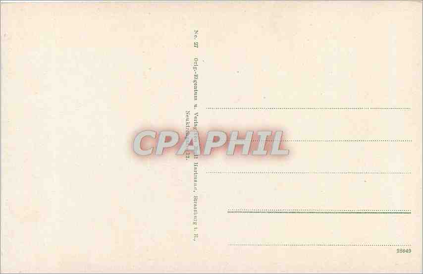 CPA CARTE GEOGRAPHIQUE Urbels — Rückseite