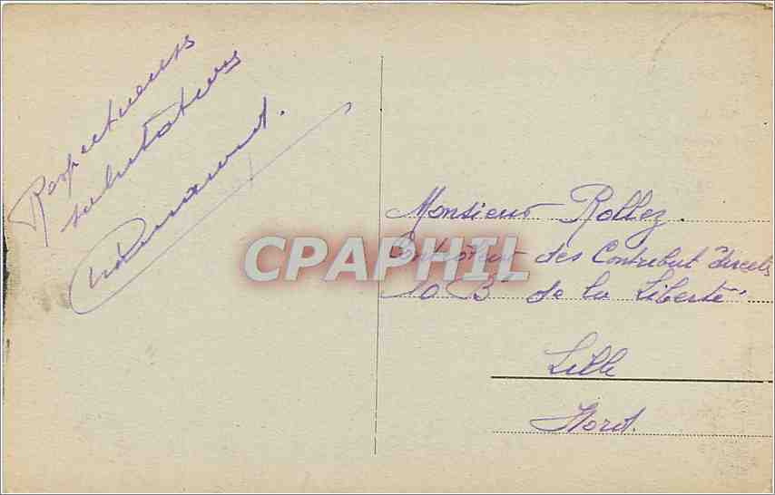 La Rochelle - Sortie du Port - L. C. - n° 1246 — Verso