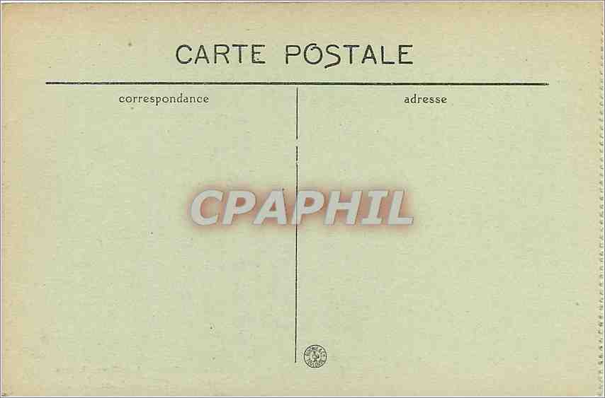 CPA BEZIERS-Le Pont Canal — Back