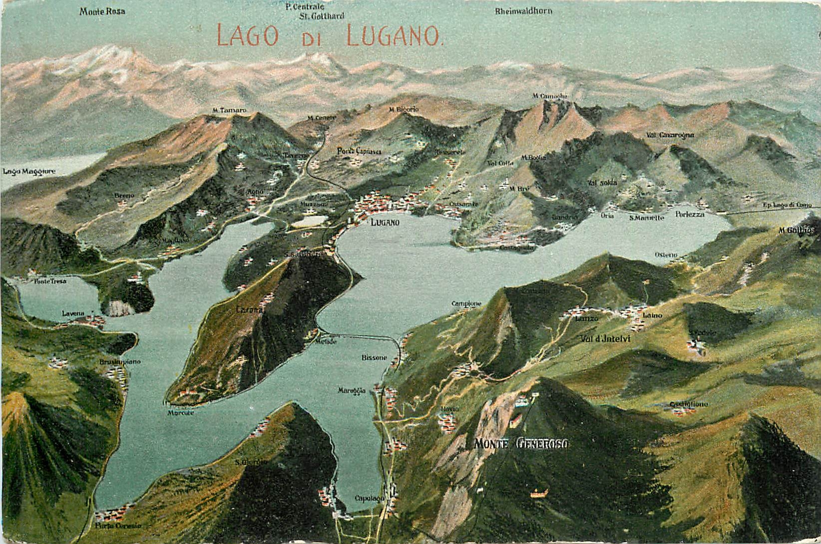 CPA Lago di Lugano