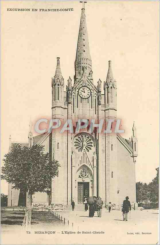 CPA HESANCON-L'Eglise de Saint-Claude