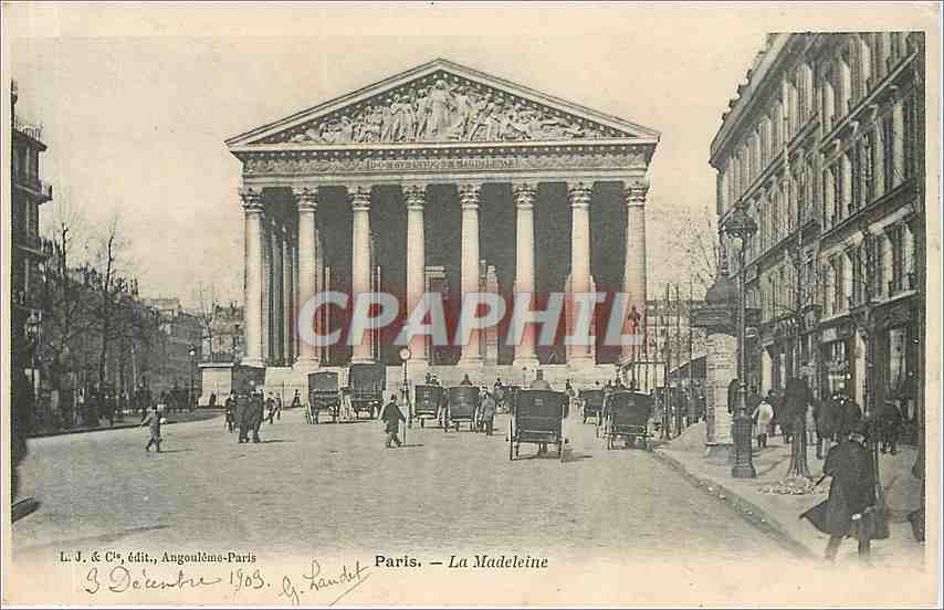 CPA PARIS-La Madeleine