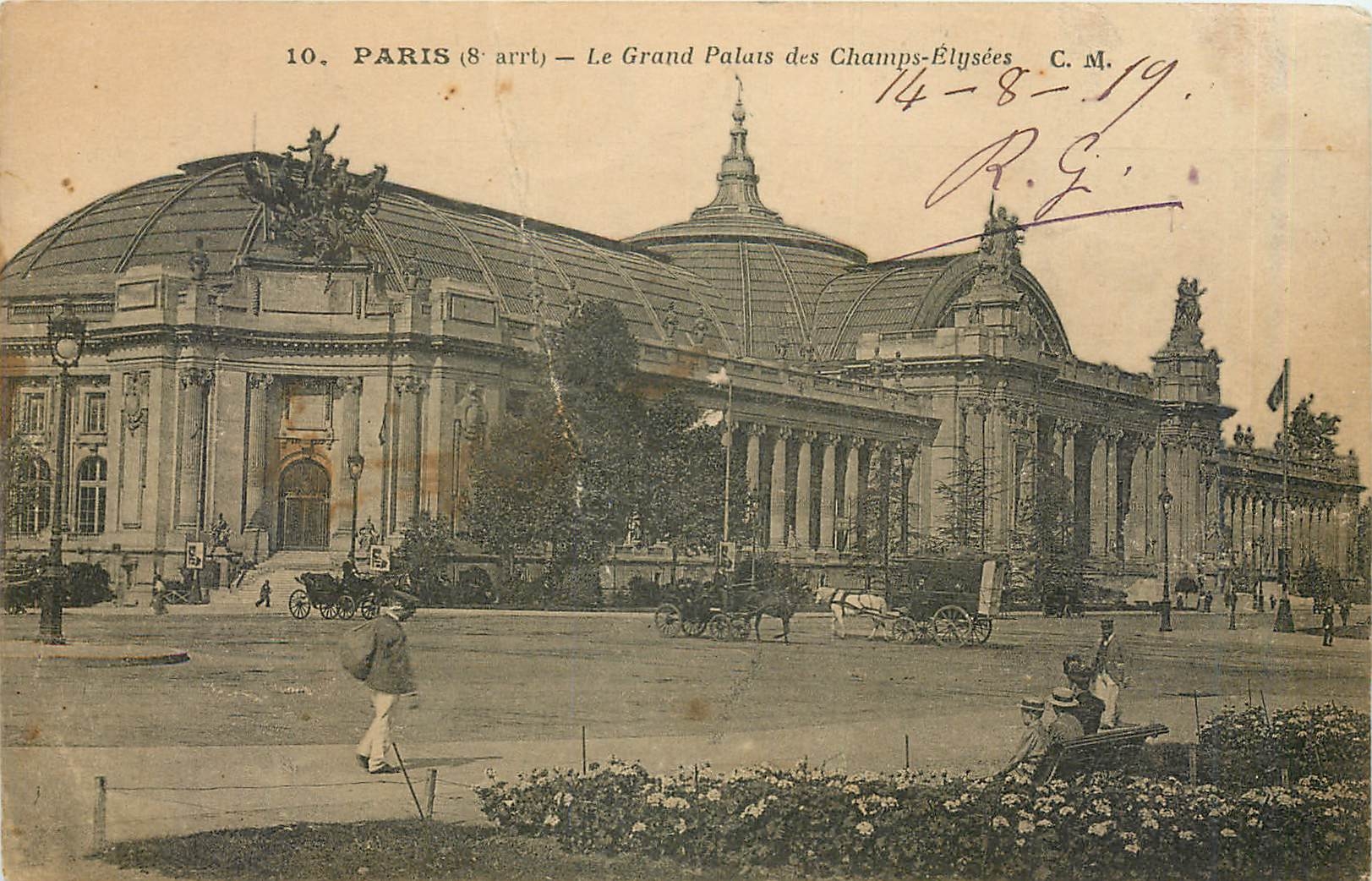 CPA PARIS-Le Petit Palais aux Champs Elysee