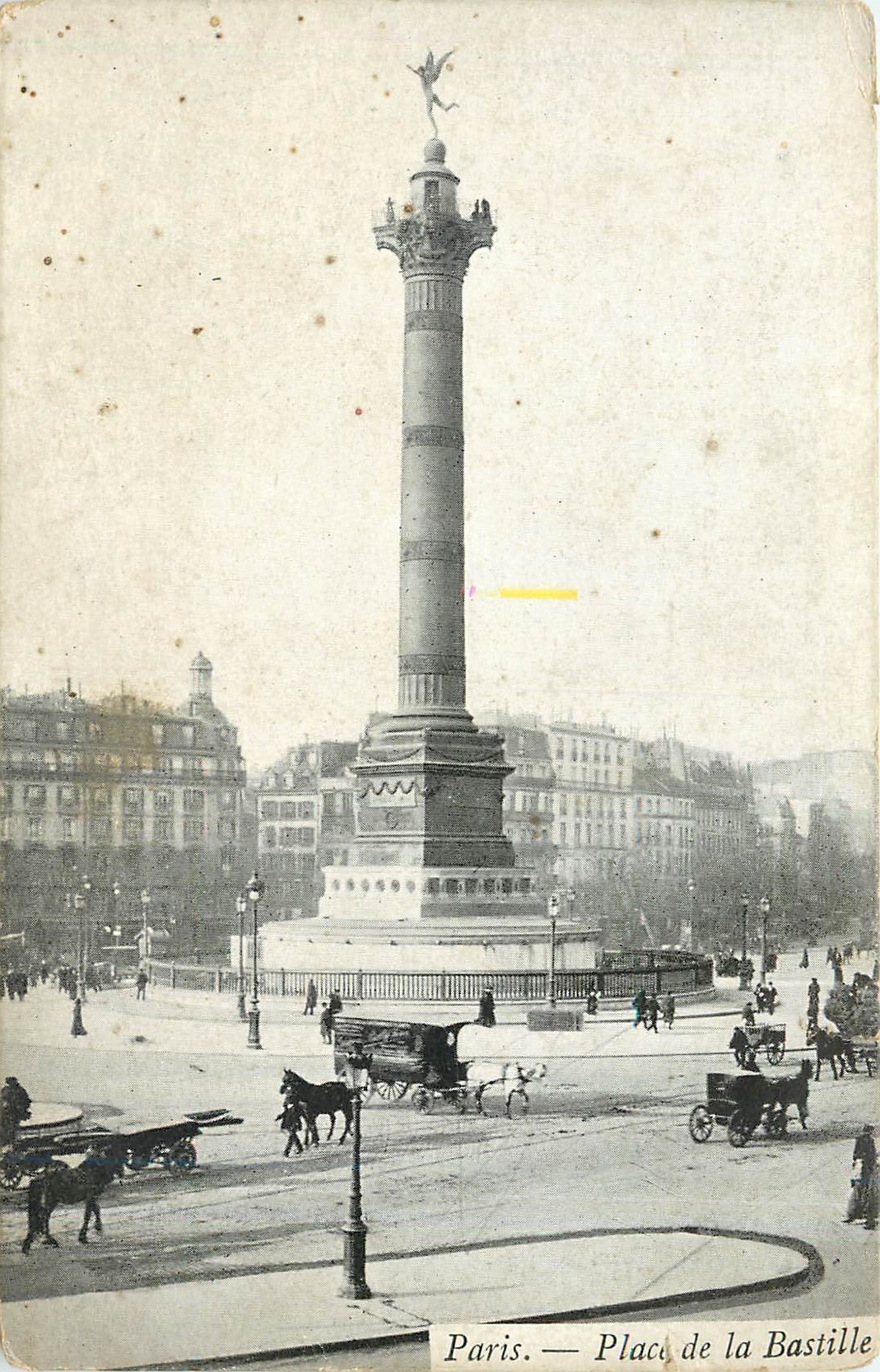CPA Paris Place de la Bastille