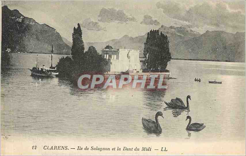 CPA CLARENS- Ile de Salagnon et la Dent du Midi
