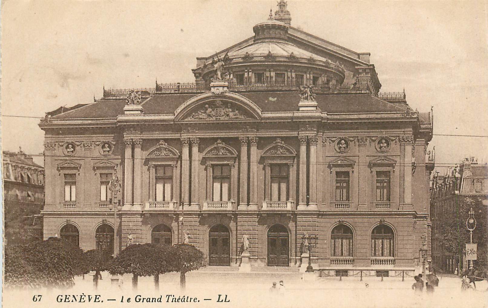 CPA GENEVE-Le Grand Theatre