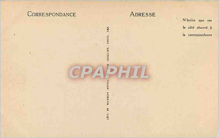 CPA GENEVE-Le Grand Theatre — Verso