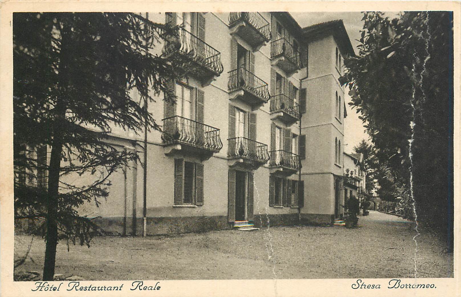 CPA Hotel Restaurant Reale-Shesa Borromeo