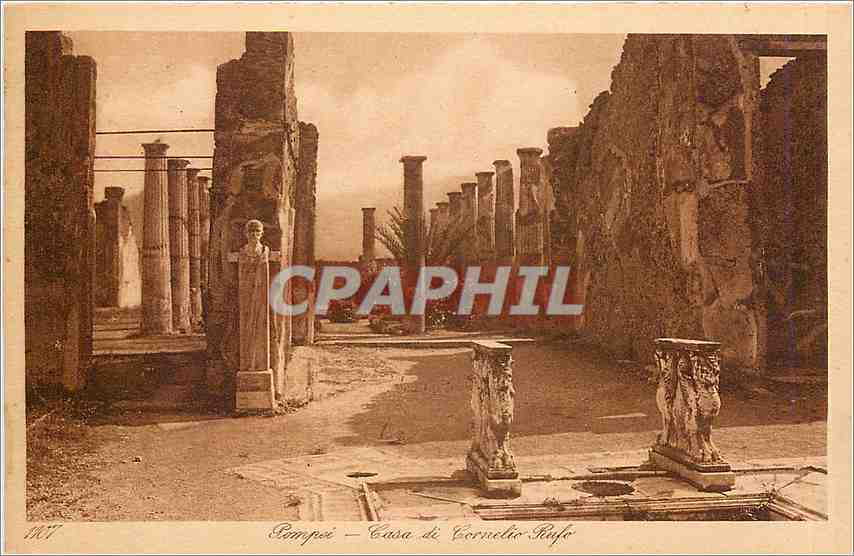 CPA Pompei-Casa de Cornelio Rufe