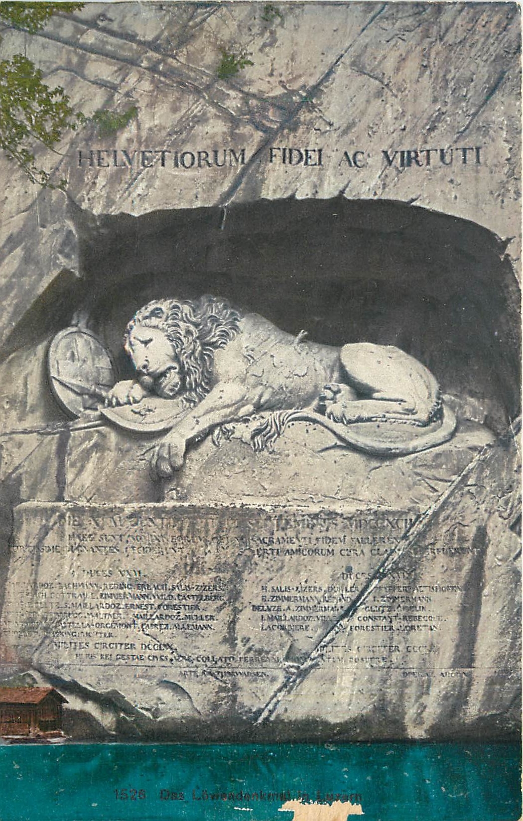 CPA Pompei-HELEVTIORUM FIDEI AC VIRTUTI