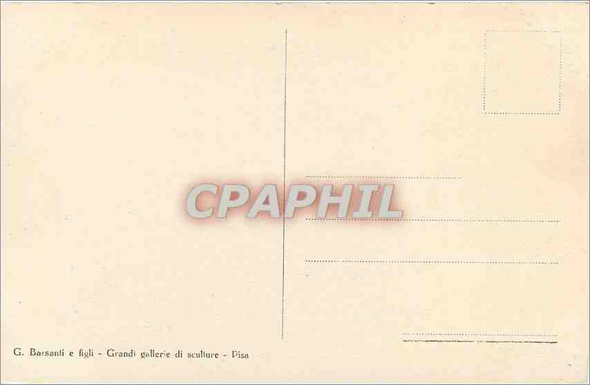 CPA Pisa-S Maria della Spina — Rückseite