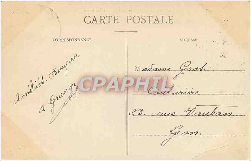 CPA Environs d'AIX LES BAINS-Le Lac du Borges-Chateau de Chatillon (Xieme siecle) — Verso